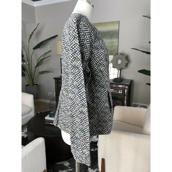 Cabi Printed Cotton Twill Zip Jacket - Picture 5 of 9